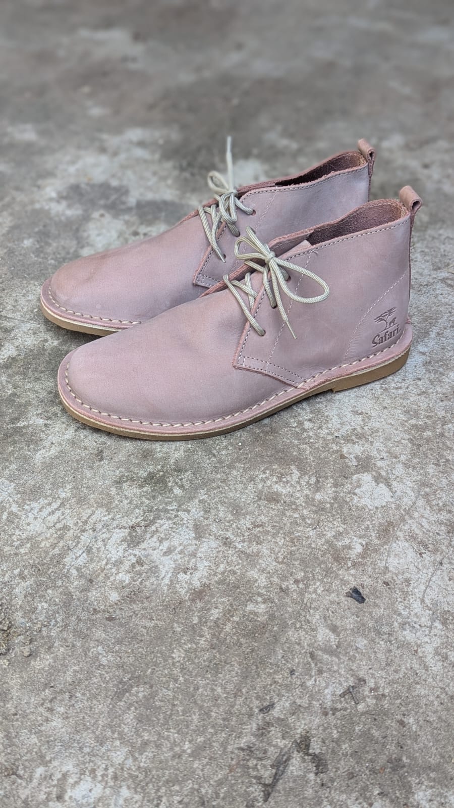 Safari Vellies Ladies Nubuck Lavender