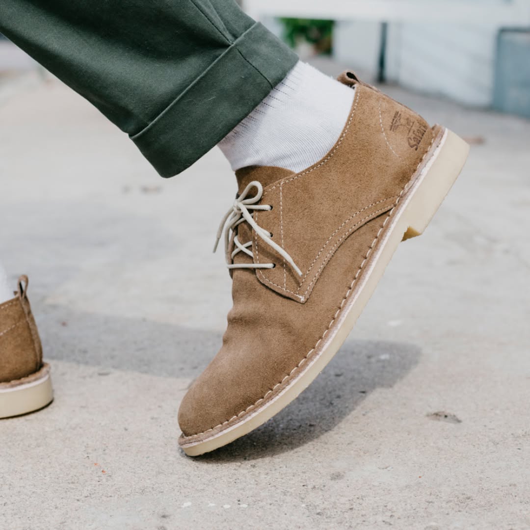 low cut suede mens vellie