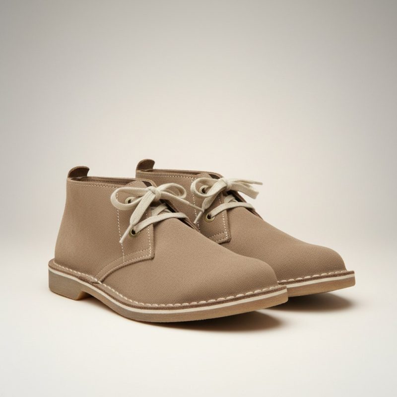suede taupe vellies