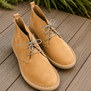 nubuck mustard vellie for ladies