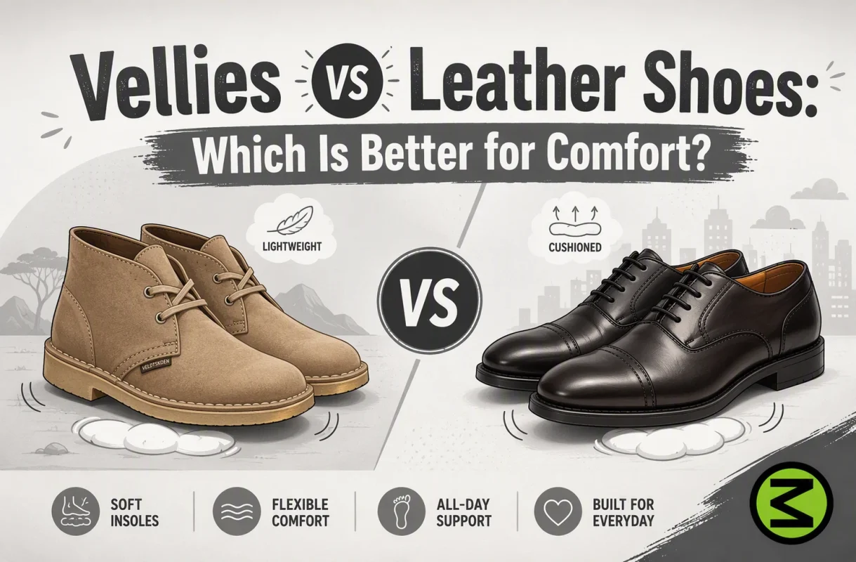 Vellies vs Leather Shoes: Which Is Better for Comfort?